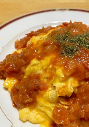 フレッシュトマトのふわとろオムライス-レシピのメイン写真