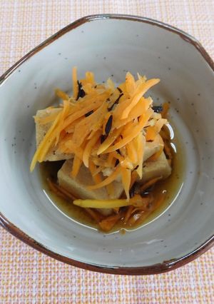 ひじきと高野豆腐の煮物 パッククッキング-レシピのメイン写真