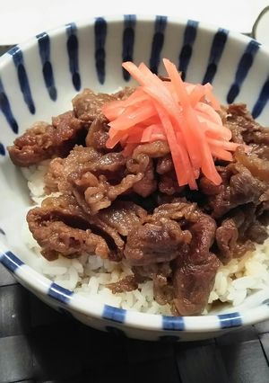 男の胃袋掴める!!絶対旨い牛丼♪-レシピのメイン写真