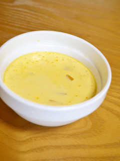 離乳食*中期~『かぼちゃの茶碗蒸し』-レシピのメイン写真