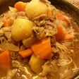 豚肉の肉じゃが