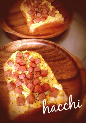◆スパムエッグトースト◆-レシピのメイン写真