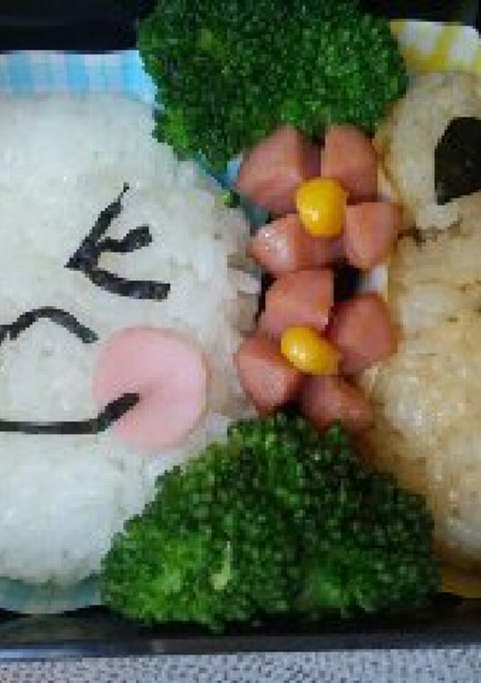 子供と一緒にLINEｷｬﾗ弁( ^^)/-レシピのメイン写真