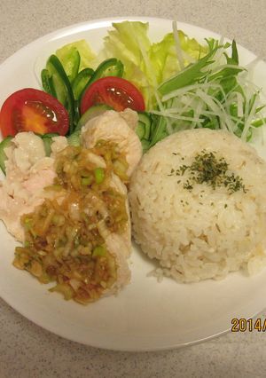 炊き込みご飯に・・・ちょこっとだけ押し麦-レシピのメイン写真