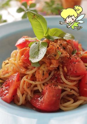 野菜の旨味凝縮♡トマトとツナの冷製パスタ-レシピのメイン写真