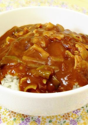 カレー丼-レシピのメイン写真