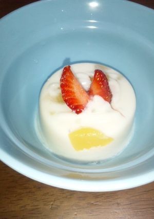 フルーツミルクゼリー★園のオヤツ編-レシピのメイン写真