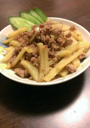 ご飯が進む(*´ω`*)いもなます-レシピのメイン写真