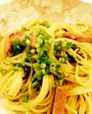 辛口！チャーシュー・パスタ（博多風）