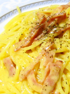 炭焼き風カルボナーラ-レシピのメイン写真