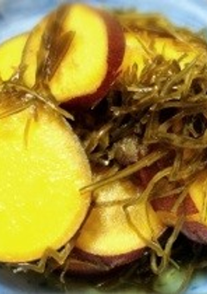 さつまいもと糸昆布の煮物-レシピのメイン写真