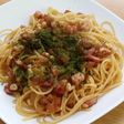 斬新?!わさびパスタ
