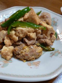 豆腐とピーマンのオイスター炒め-レシピのメイン写真