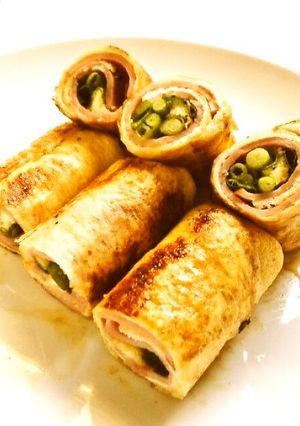 ☺お弁当に♪ベーコンとねぎの油揚げ巻き☺-レシピのメイン写真