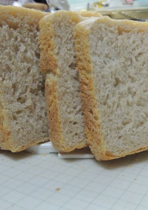 自家製天然酵母で焼く簡単1.5斤食パン-レシピのメイン写真