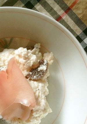 にんにくのしょうゆ漬けの白和え-レシピのメイン写真