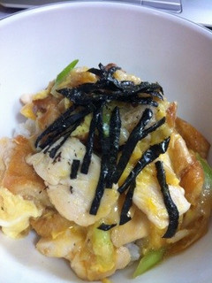 鶏胸肉と車麩の親子丼-レシピのメイン写真