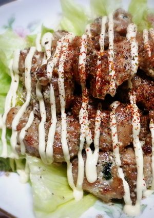 鶏もも肉のオイマヨ焼き♪-レシピのメイン写真