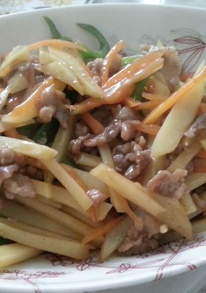 細切り肉野菜炒め-レシピのメイン写真