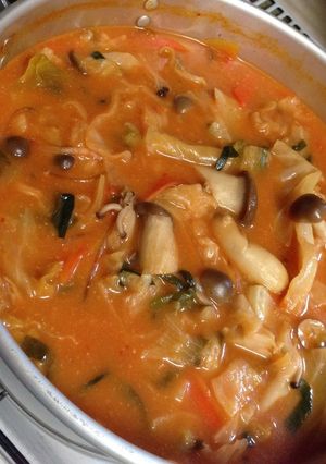 野菜たっぷりトマトスープ-レシピのメイン写真