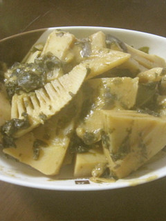 簡単に筍の味噌煮(*^_^*)-レシピのメイン写真