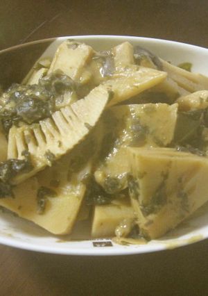 簡単に筍の味噌煮（*^_^*）-レシピのメイン写真