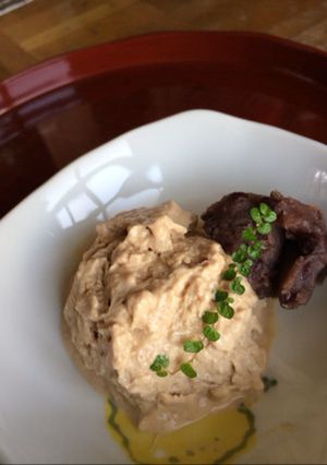 お豆腐で八つ橋風アイス-レシピのメイン写真