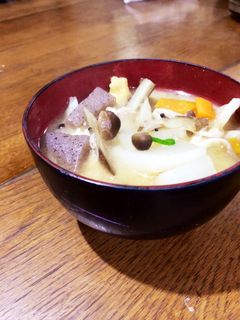 中学生が豚汁作ってみた!-レシピのメイン写真