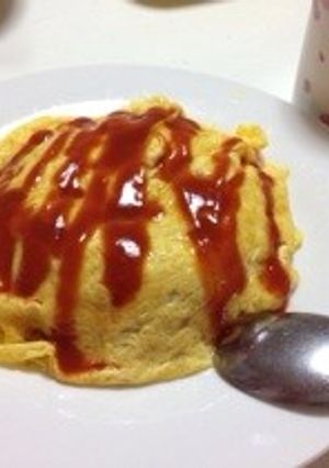 糖質制限ダイエット☆冷凍豆腐のオムライス-レシピのメイン写真