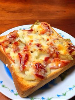 *朝食に!ポテトのピザトースト*-レシピのメイン写真