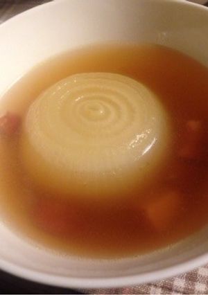俺の新玉ねぎコンソメスープ-レシピのメイン写真