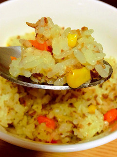 炊飯器で簡単&適当カレーピラフ☆-レシピのメイン写真
