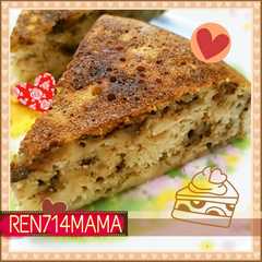 รูปของ 炊飯器で♪クルミ＆チョコ入りおからケーキ