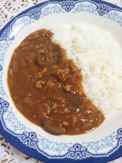 夏に♪トマトとナスのひき肉カレー★-レシピのメイン写真