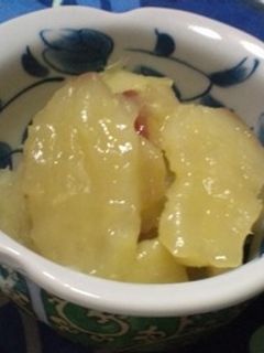 さつまいもの飴(あめがた)煮-レシピのメイン写真