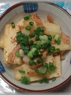 長いものベーコン炒め-レシピのメイン写真