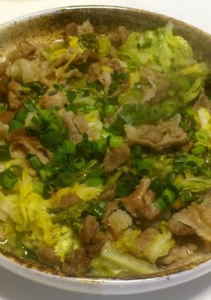春キャベツと豚肉の甘口炒め-レシピのメイン写真