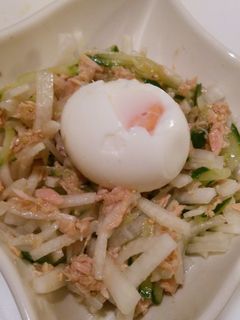 ツナオイルで♪和風ドレのツナサラダ-レシピのメイン写真
