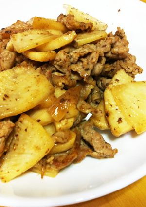 豚肉大根炒め〜マヨめんつゆで〜-レシピのメイン写真