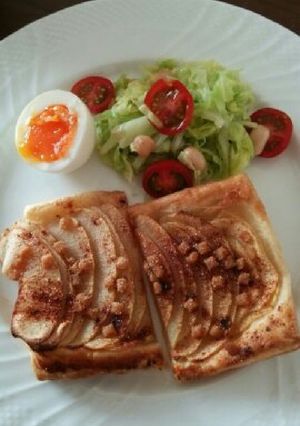 あっさりアップルパイ(朝ごはん用)-レシピのメイン写真