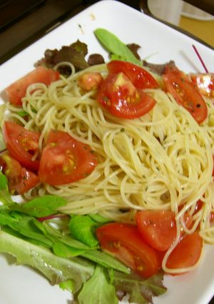 トマトの冷製パスタ-レシピのメイン写真