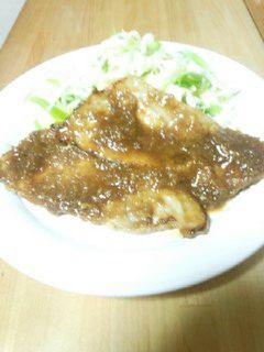 豚肉のみそ生姜焼き-レシピのメイン写真