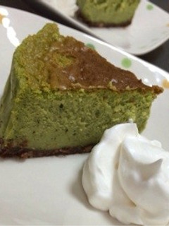 簡単抹茶チーズケーキ♥︎-レシピのメイン写真