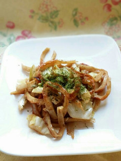 お弁当に☆ちくわのマヨソース焼きそば風-レシピのメイン写真