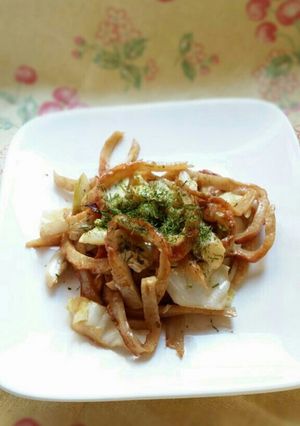 お弁当に☆ちくわのマヨソース焼きそば風-レシピのメイン写真