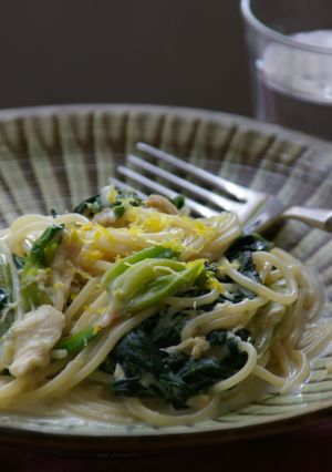 簡単リメイク☆レモン香るシチューパスタ-レシピのメイン写真