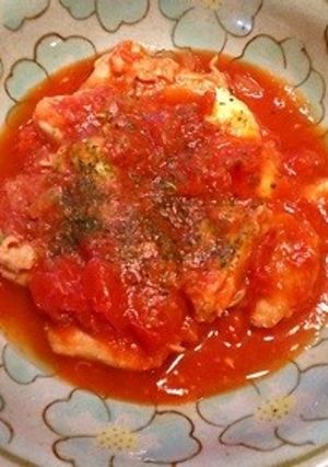若鶏のトマト煮込み-レシピのメイン写真