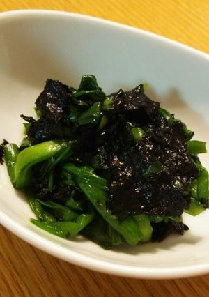 ニラ海苔ポン酢-レシピのメイン写真
