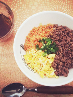 三色そぼろ丼-レシピのメイン写真
