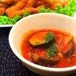 なすとベーコンのトマト煮込み